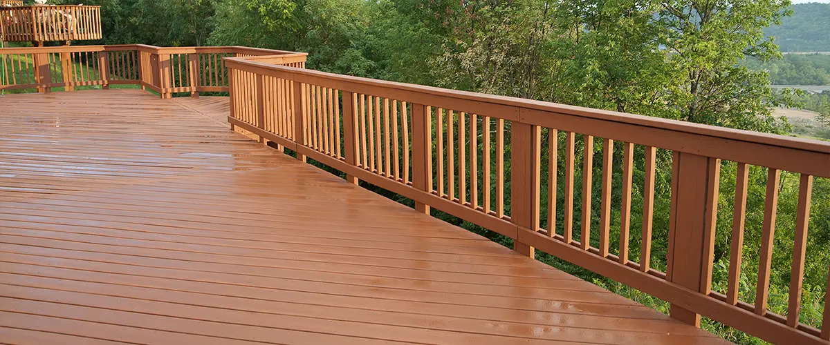 Structural problems with deck railings