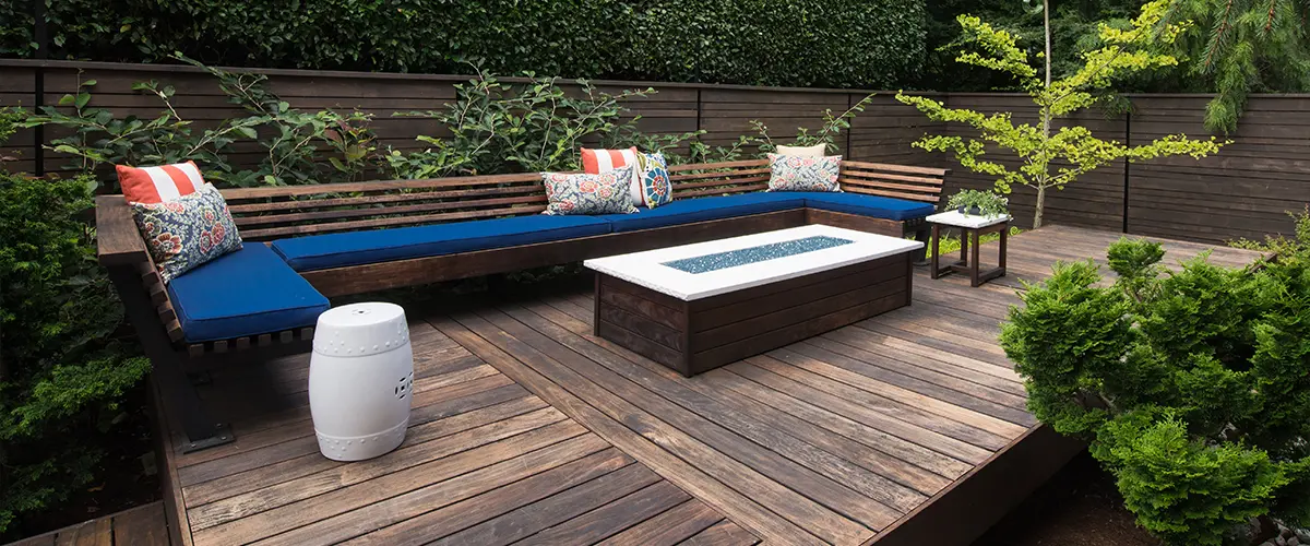 Wood decking