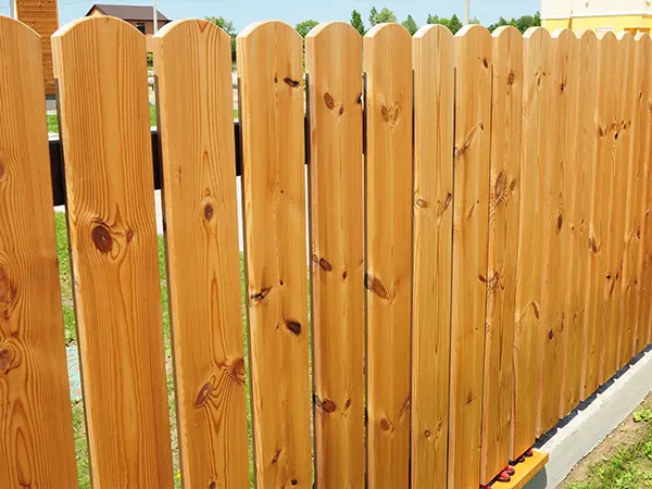 Cedar fence pickets