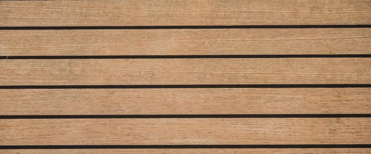 Hardwood decking