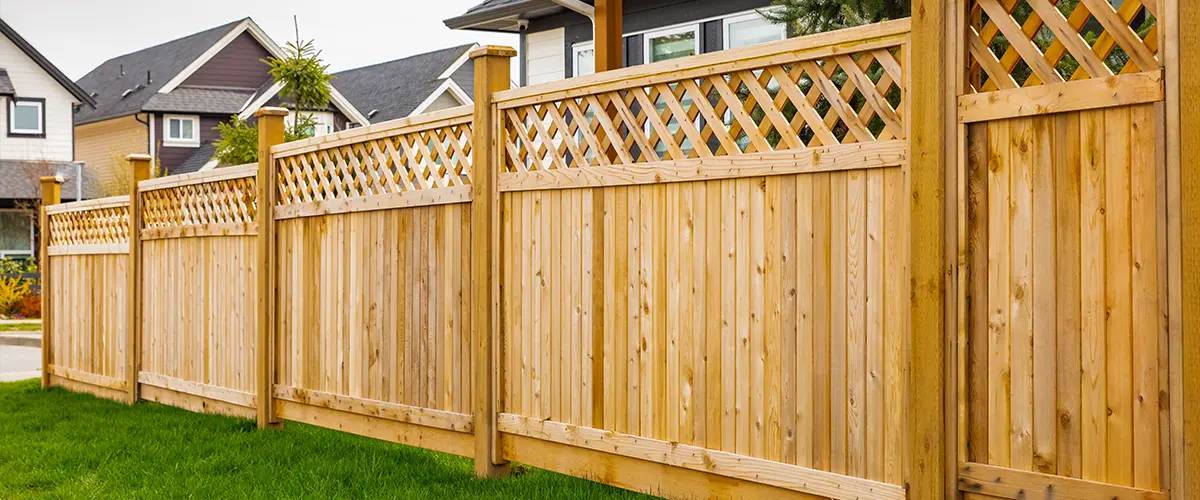 Treating cedar wood fence in Snohomish, WA