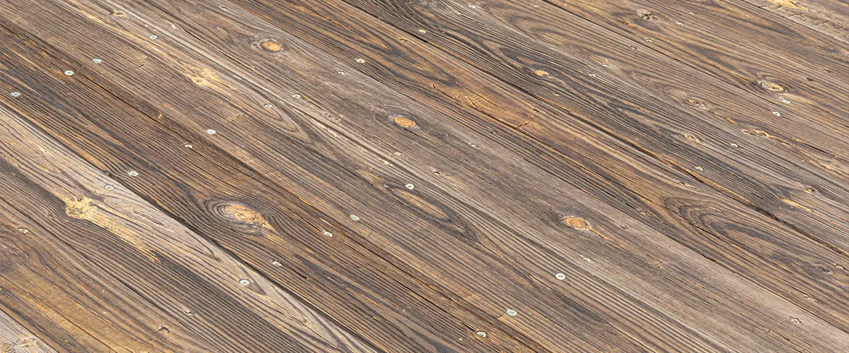 Wood decking