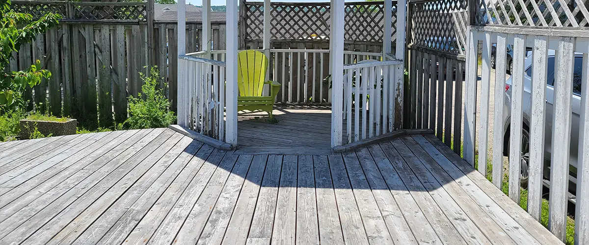 wooden deck repair Monroe wa