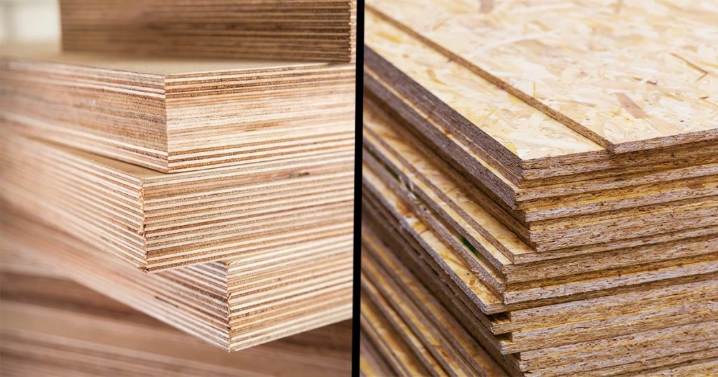osb vs plywood for deck roofing